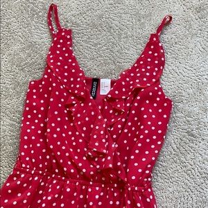 H&M Women’s Summer Dress Polka Dot Size 4 🌸